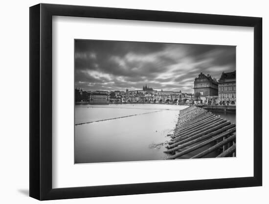 Vltava River and Prague, Czech Republic-Jon Arnold-Framed Photographic Print