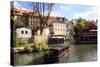 Vltava River, Prague, Czech Republic.-frenta-Stretched Canvas