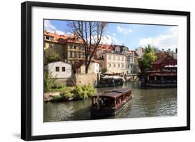 Vltava River, Prague, Czech Republic.-frenta-Framed Photographic Print