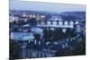 Vltava River with the Bridges-Markus-Mounted Photographic Print