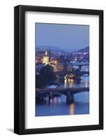 Vltava River with the Bridges-Markus-Framed Photographic Print