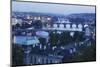 Vltava River with the Bridges-Markus-Mounted Photographic Print