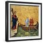 Vocacion De Los Apostoles Pedro Y Andres-Duccio Di buoninsegna-Framed Giclee Print