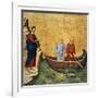 Vocacion De Los Apostoles Pedro Y Andres-Duccio Di buoninsegna-Framed Giclee Print