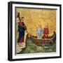 Vocacion De Los Apostoles Pedro Y Andres-Duccio Di buoninsegna-Framed Giclee Print