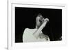 Vocalist Norma Winstone Performing at the Stables, Wavendon, Buckinghamshire-Denis Williams-Framed Photographic Print