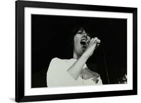 Vocalist Norma Winstone Performing at the Stables, Wavendon, Buckinghamshire-Denis Williams-Framed Photographic Print