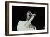 Vocalist Norma Winstone Performing at the Stables, Wavendon, Buckinghamshire-Denis Williams-Framed Photographic Print