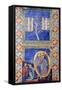 Vocation of Peter and Andrew, the Apostles, Miniature from Rotulus Exultet-null-Framed Stretched Canvas