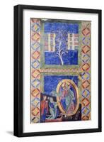 Vocation of Peter and Andrew, the Apostles, Miniature from Rotulus Exultet-null-Framed Giclee Print