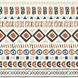 Ethnic Seamless Pattern.-Vodoleyka-Art Print