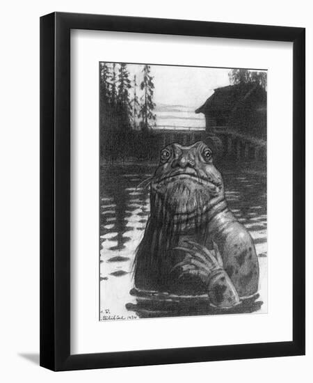 Vodyanoi, the Water Sprite, 1934-Ivan Bilibin-Framed Giclee Print