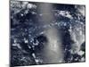 Vog from Ambrym Volcano, Vanuatu-null-Mounted Photographic Print