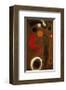 Vogel im Raum-Joan Miro-Framed Art Print