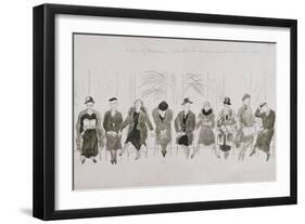 Vogue - April 1932-Cecil Beaton-Framed Premium Giclee Print