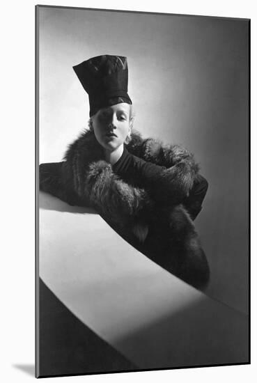 Vogue - August 1937-Horst P. Horst-Mounted Premium Photographic Print
