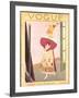 Vogue Cover - April 1926-George Wolfe Plank-Framed Premium Giclee Print
