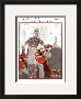 Vogue Cover - January 1925-Georges Lepape-Framed Giclee Print