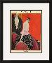 Vogue Cover - July 1920-Georges Lepape-Framed Giclee Print