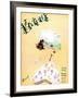 Vogue Cover - June 1935-Christian Berard-Framed Premium Giclee Print