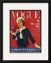 Vogue Cover - March 1957-Karen Radkai-Framed Giclee Print