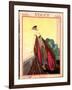 Vogue Cover - May 1921-George Wolfe Plank-Framed Premium Giclee Print
