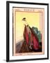 Vogue Cover - May 1921-George Wolfe Plank-Framed Premium Giclee Print