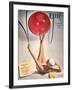 Vogue Cover - May 1941 - Having a Ball-Horst P. Horst-Framed Premium Giclee Print