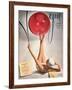 Vogue Cover - May 1941 - Having a Ball-Horst P. Horst-Framed Premium Giclee Print