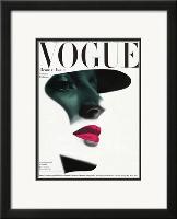 Vogue Cover - May 1945-Erwin Blumenfeld-Framed Giclee Print