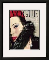 Vogue Cover - September 1959-Karen Radkai-Framed Giclee Print