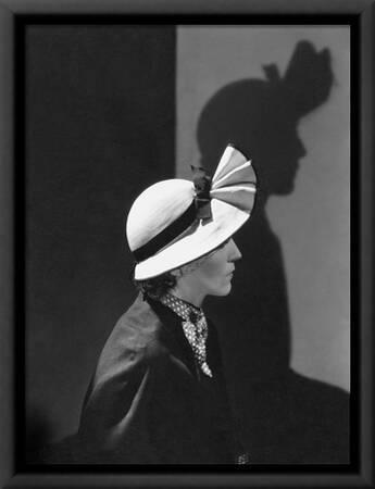 Vogue - December 1934 - Model in a Hat by J. Suzanne Talbot' Premium  Photographic Print - George Hoyningen-Huené | AllPosters.com