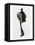 Vogue - December 1934 - Molyneux Cape-Raymond de Lavererie-Framed Stretched Canvas