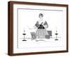 Vogue - February 1923-Claire Avery-Framed Premium Giclee Print