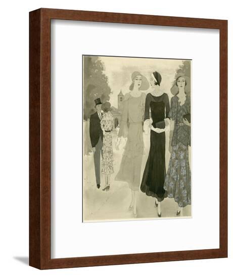 Vogue - June 1930-Barbara E. Schwinn-Framed Art Print