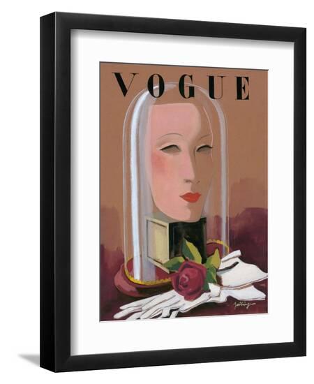 Vogue - November 1934-Alix Zeilinger-Framed Art Print