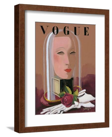 Vogue - November 1934-Alix Zeilinger-Framed Art Print