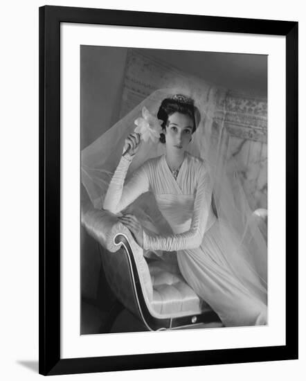 Vogue - October 1940-Horst P. Horst-Framed Premium Photographic Print