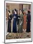 Vogue Pattern Book, Magazine Plate, UK, 1930-null-Mounted Giclee Print