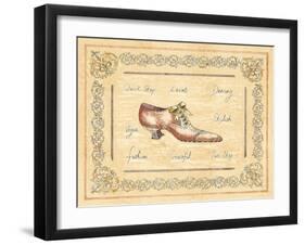 Vogue Shoe-Banafshe Schippel-Framed Art Print