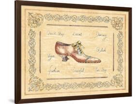 Vogue Shoe-Banafshe Schippel-Framed Art Print