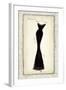 Vogue Silhouette-Emily Adams-Framed Art Print