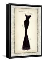 Vogue Silhouette-Emily Adams-Framed Stretched Canvas