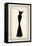 Vogue Silhouette-Emily Adams-Framed Stretched Canvas