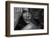 Vogue Style Photo of Sensual Woman-kiuikson-Framed Photographic Print