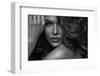 Vogue Style Photo of Sensual Woman-kiuikson-Framed Photographic Print