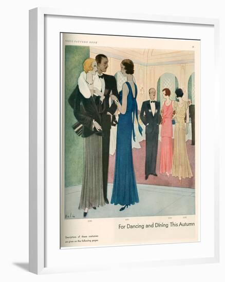 Vogue, UK, 1930-null-Framed Giclee Print