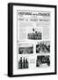 Voici La France Nouvelle, Front Page of 'Defense De La France', Published September 3 1943-null-Framed Giclee Print