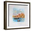 VoiIIer En Rade-Urbain Huchet-Framed Collectable Print