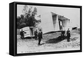 Voisin Biplane, 1910-null-Framed Stretched Canvas